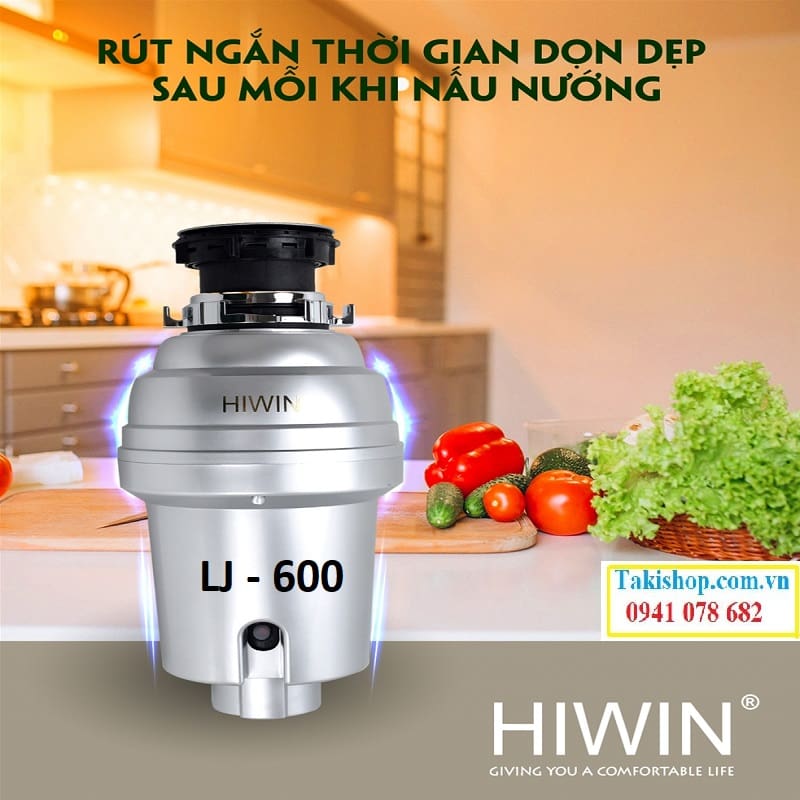 Cung cấp máy xử lý rác thải gia đình Hiwin LJ - 600 bền đẹp