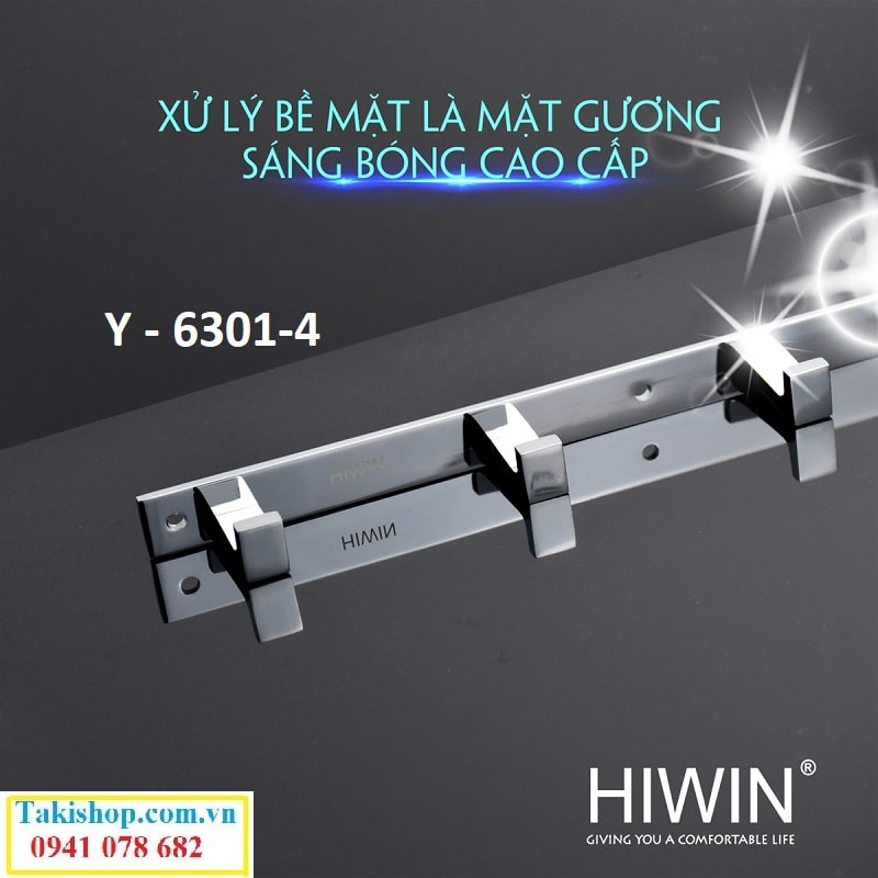 Cung cấp móc treo quần áo cao cấp Hiwin Y - 6301-4 bền đẹp