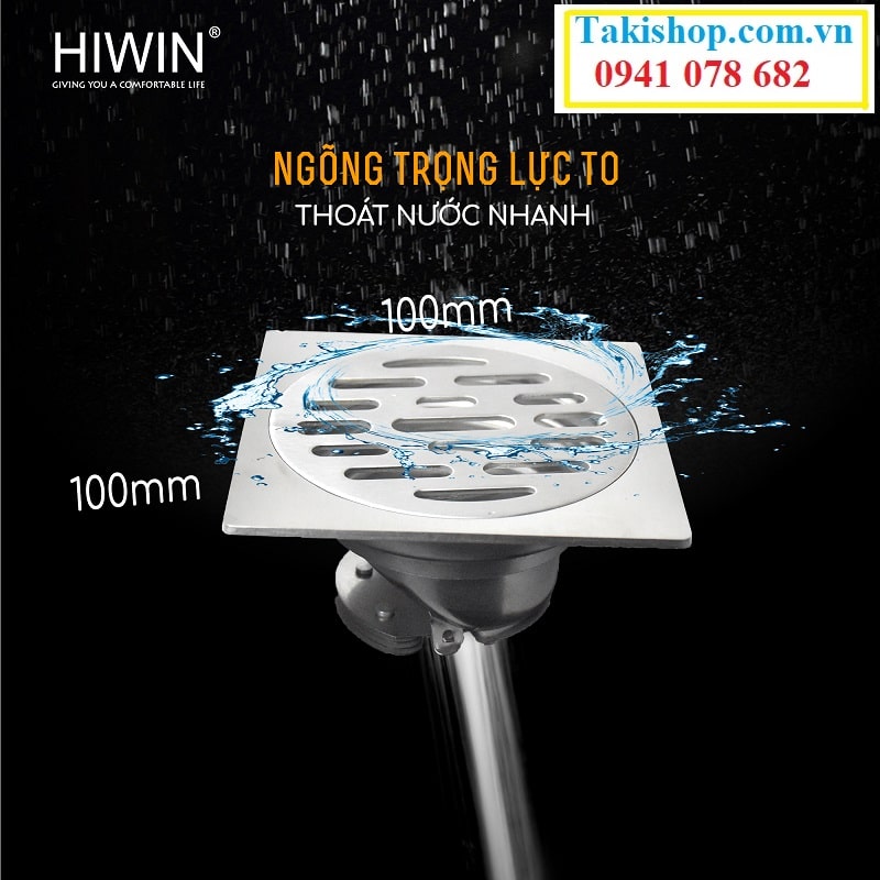 Cung cấp phễu thoát sàn chống mùi Hiwin FD - 2250