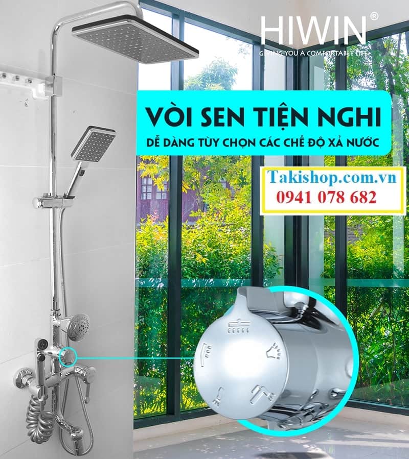 cung cấp bộ sen vòi tắm Hiwin KF 111