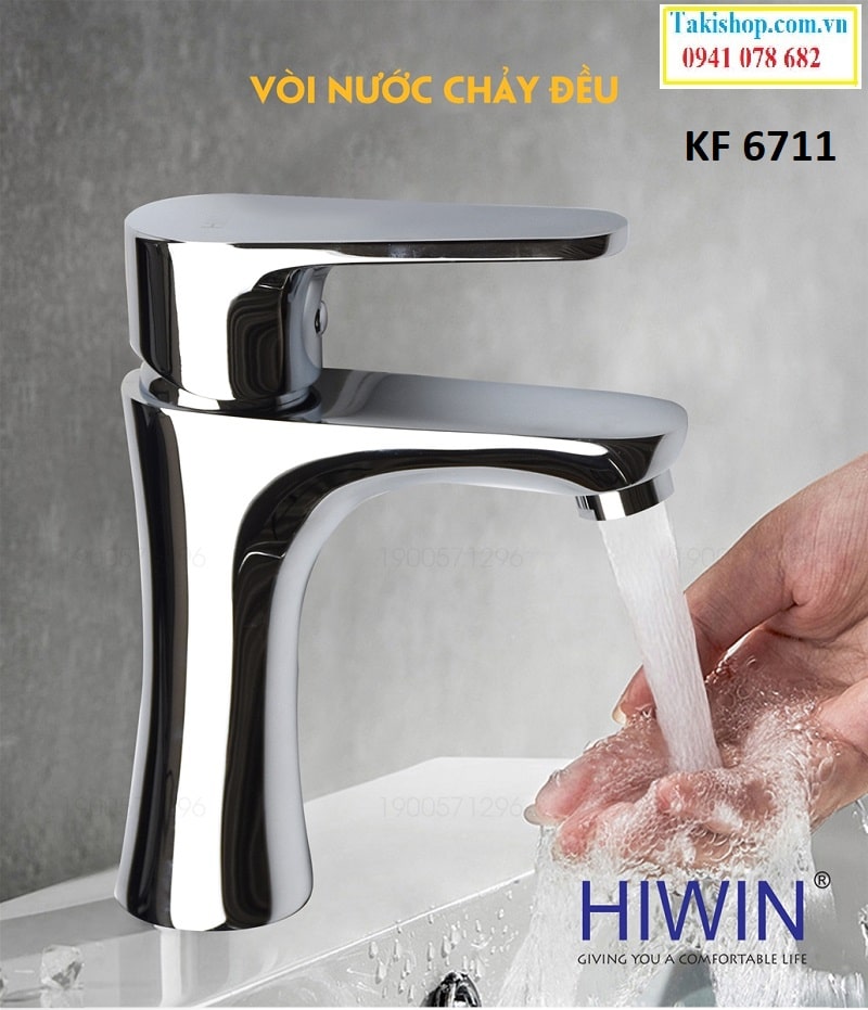 Tay gạt điều khiển mở nước rất nhẹ nhàng êm ái