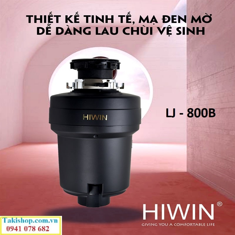 Hiwin LJ-800B máy xử lý rác thải gia đinh công nghệ mới tiện lợi