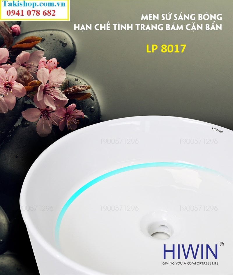 Hiwin LP 8017 men sứ hạn chế bám bẩn 