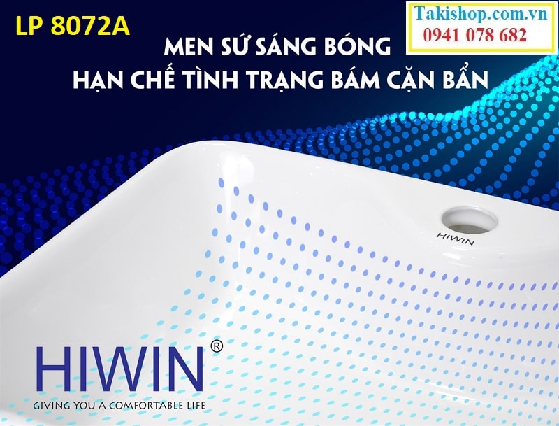 Hiwin LP 8072A men sứ cao cấp chống bám bẩn tốt