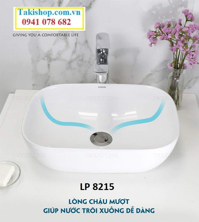 Hiwin LP 8215 chậu lavabo đặt bàn