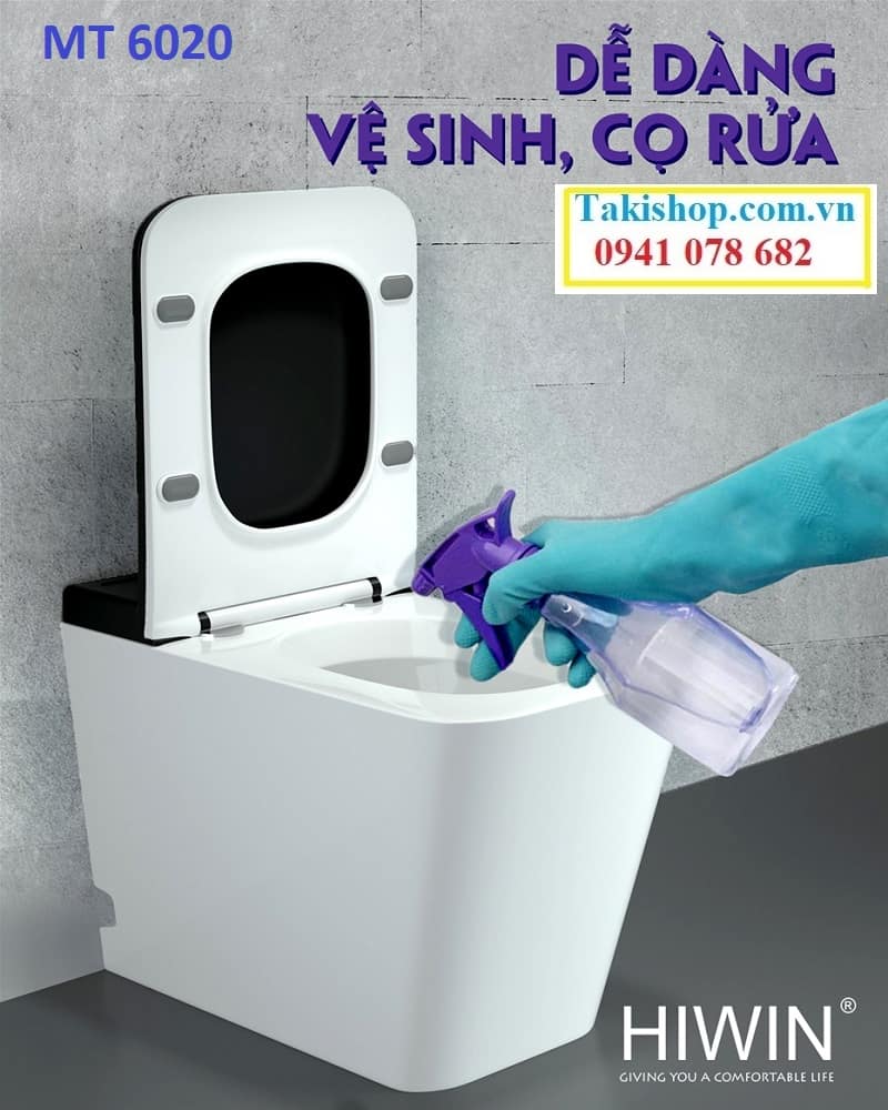 Lớp men cao cấp giúp vệ sinh dễ dàng