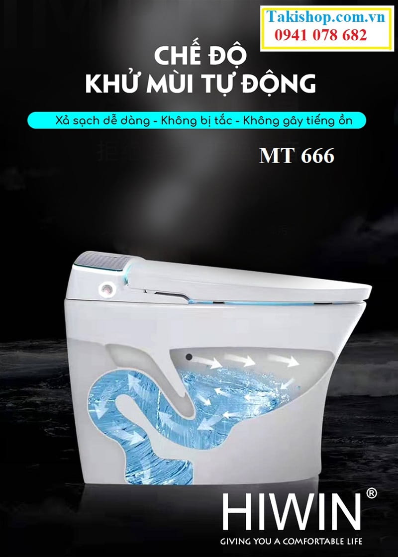 Hiwin MT 666 khử mùi tự động