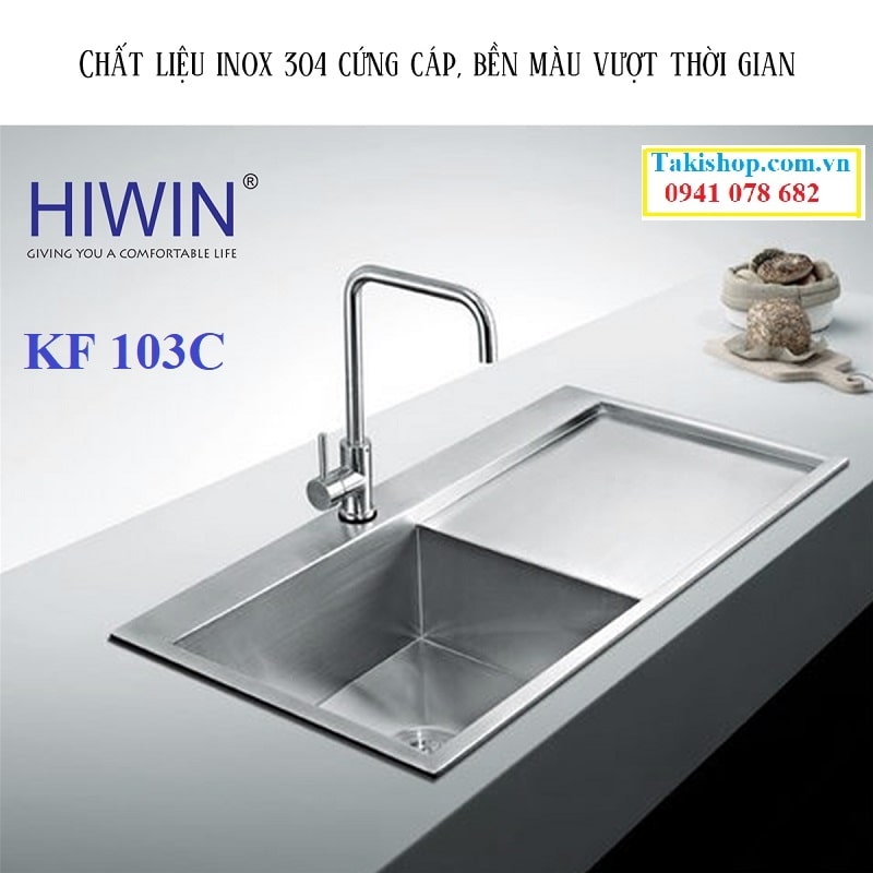 Hiwin KF 103C được sản xuất từ inox 304