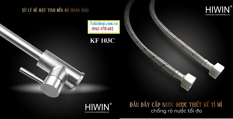 Hiwin KF 103C được xử lý bề mặt bằng công nghệ tiên tiến