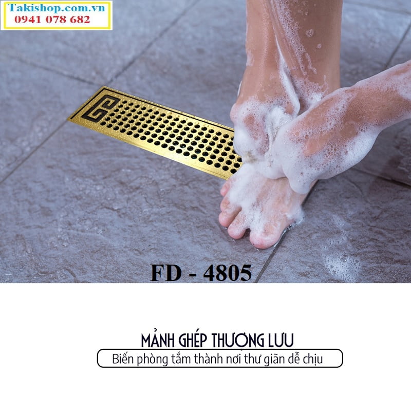 Thoát sàn ngăn mùi hôi cao cấp Hiwin FD - 4805