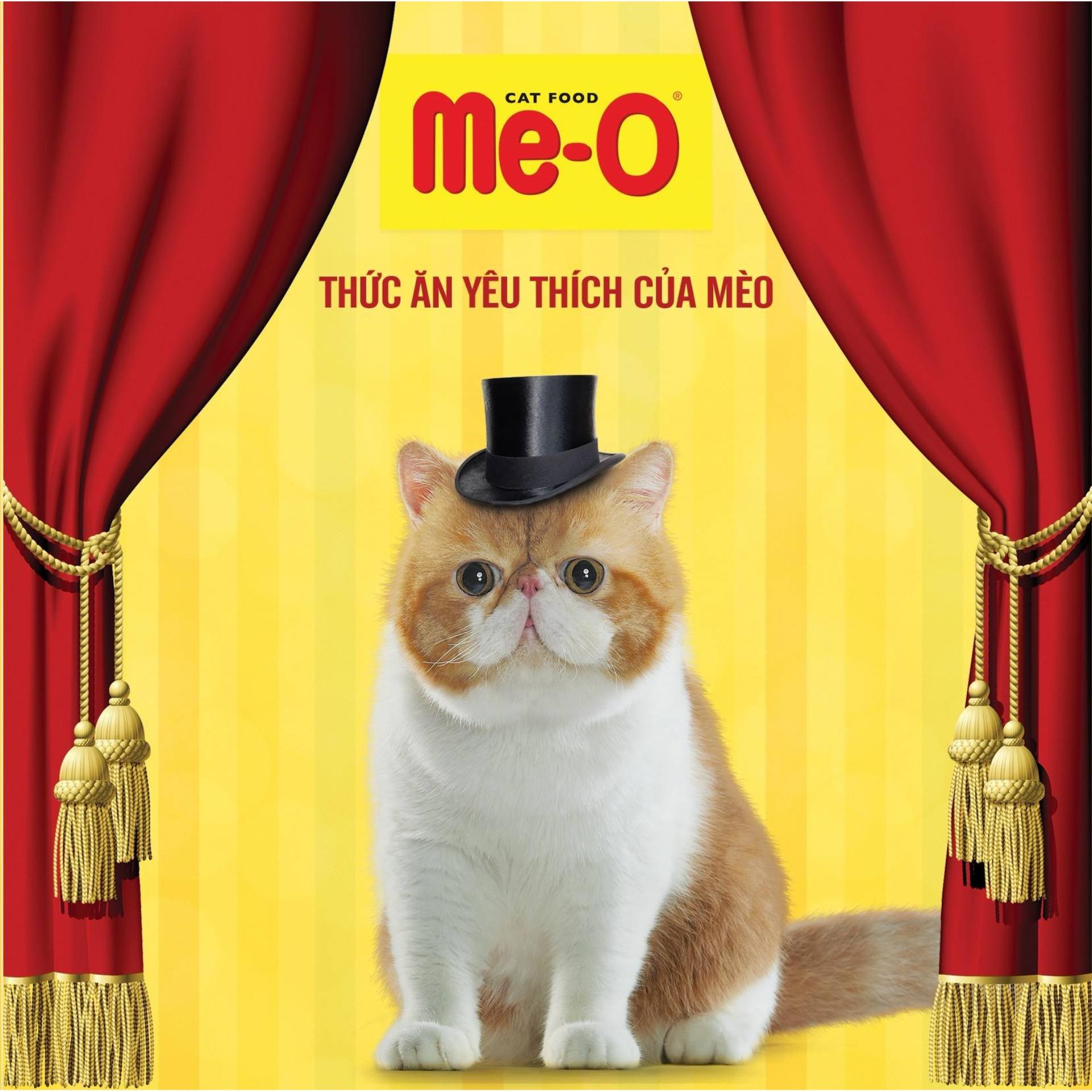 Thức ăn viên cho mèo lớn Me-O gói nhỏ 100gr (vị CÁ NGỪ) (hanpet 1001)