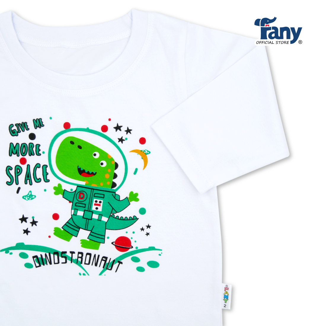 set 5 áo tay dài trắng in