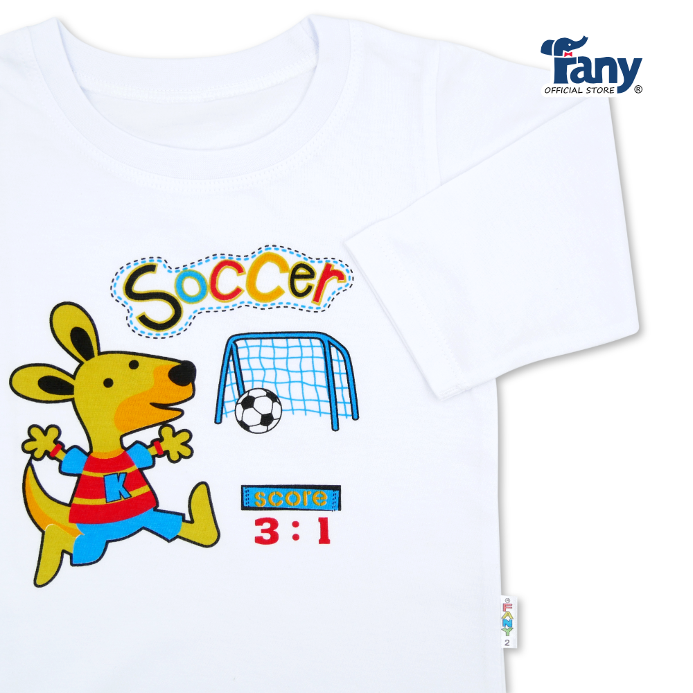 set 5 áo tay dài trắng in