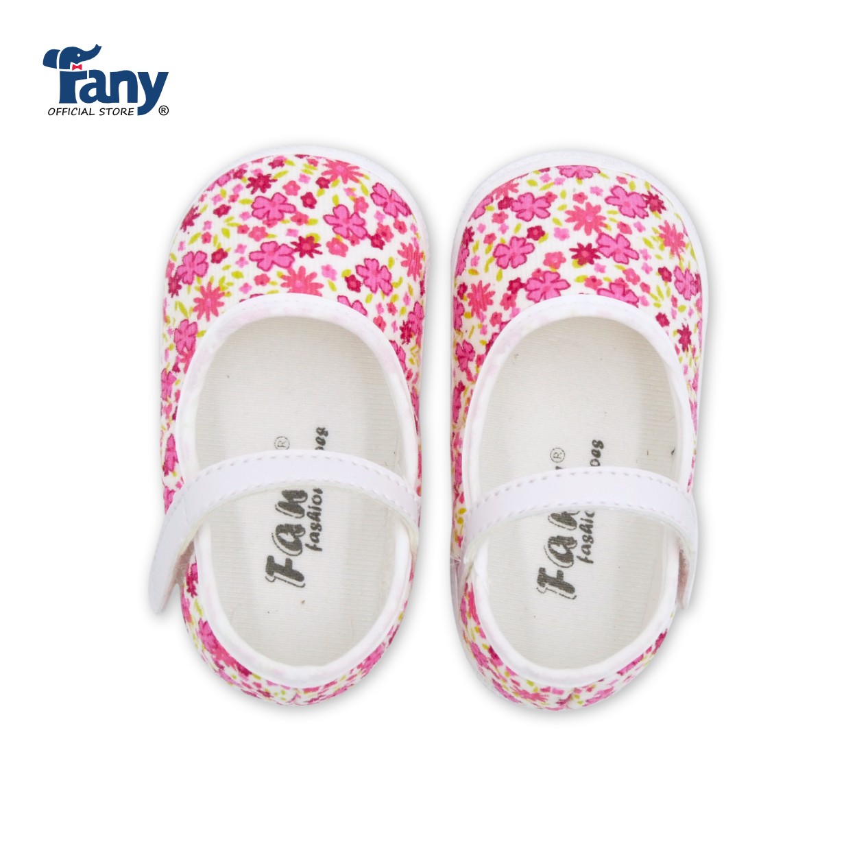 Giày tập đi búp bê | hoa nhí - hồng