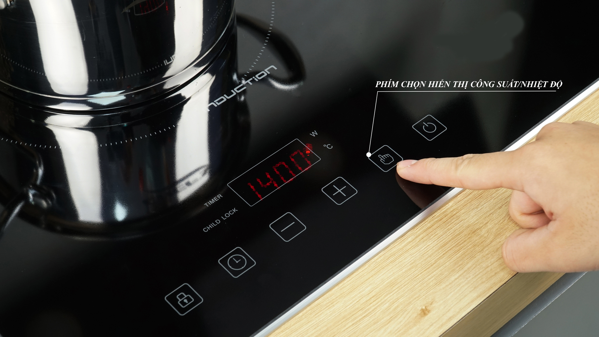Những tính năng nổi bật của bếp điện từ cao cấp.