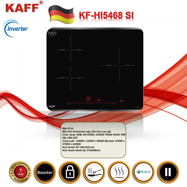 KF-HI5468SI – Bước Đột Phá Về Công Nghệ Trong Gian Bếp Hiện Đại