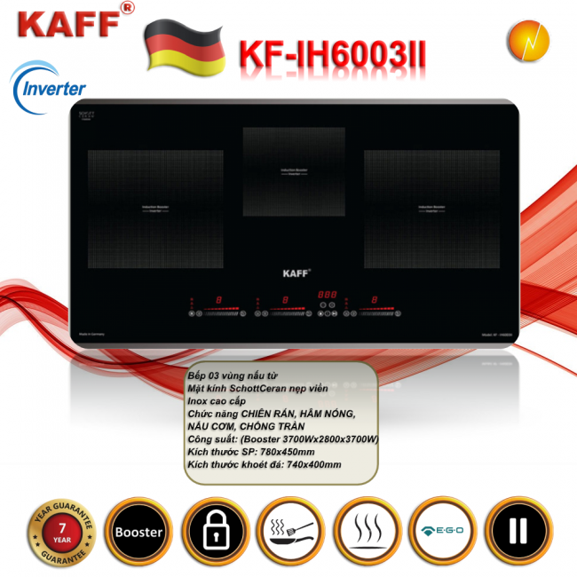 KF-IH6003II – Sự Kết Hợp Hoàn Hảo Giữa Công Nghệ Hiện Đại Và Thiết Kế Sang Trọng