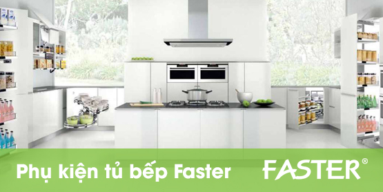 Báo giá phụ kiện tủ bếp FASTER 2020