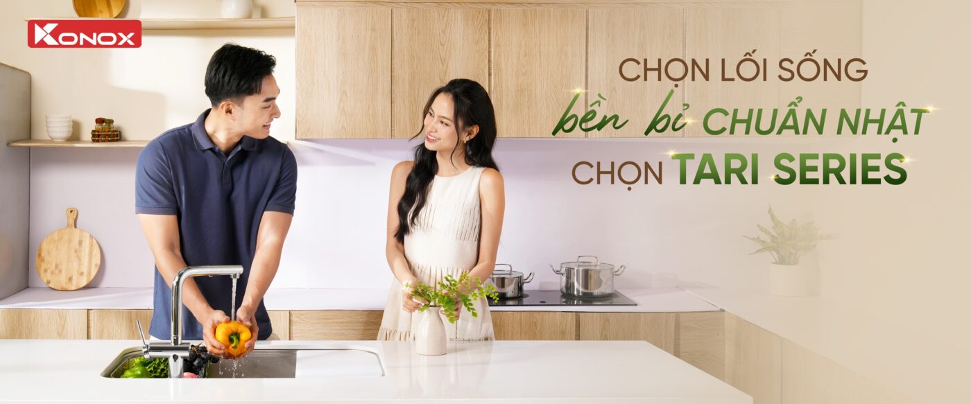 Chậu vòi rửa Konox