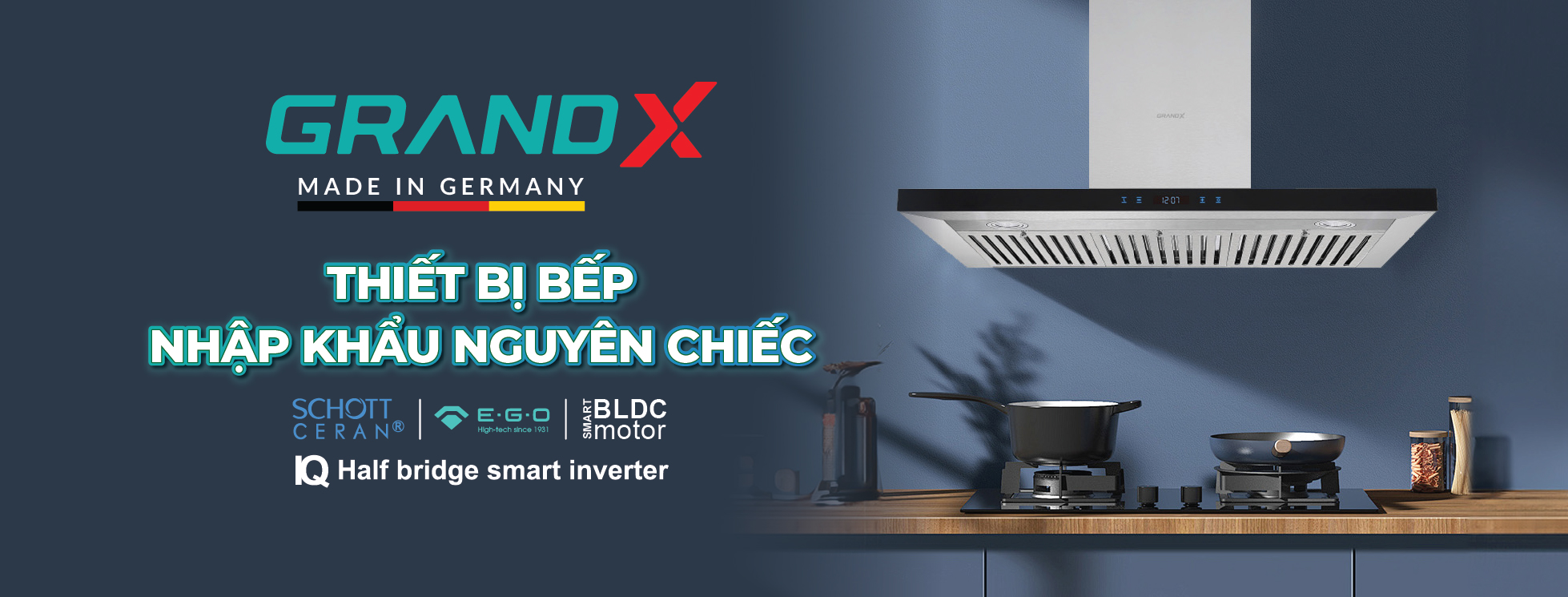 Bếp Điện Từ GRANDX