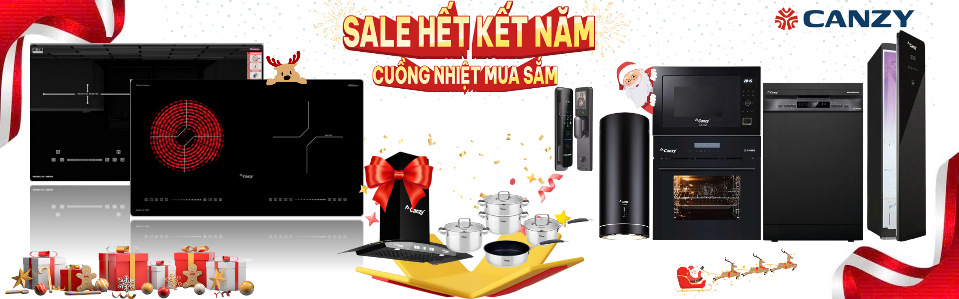 Bếp điện từ Canzy