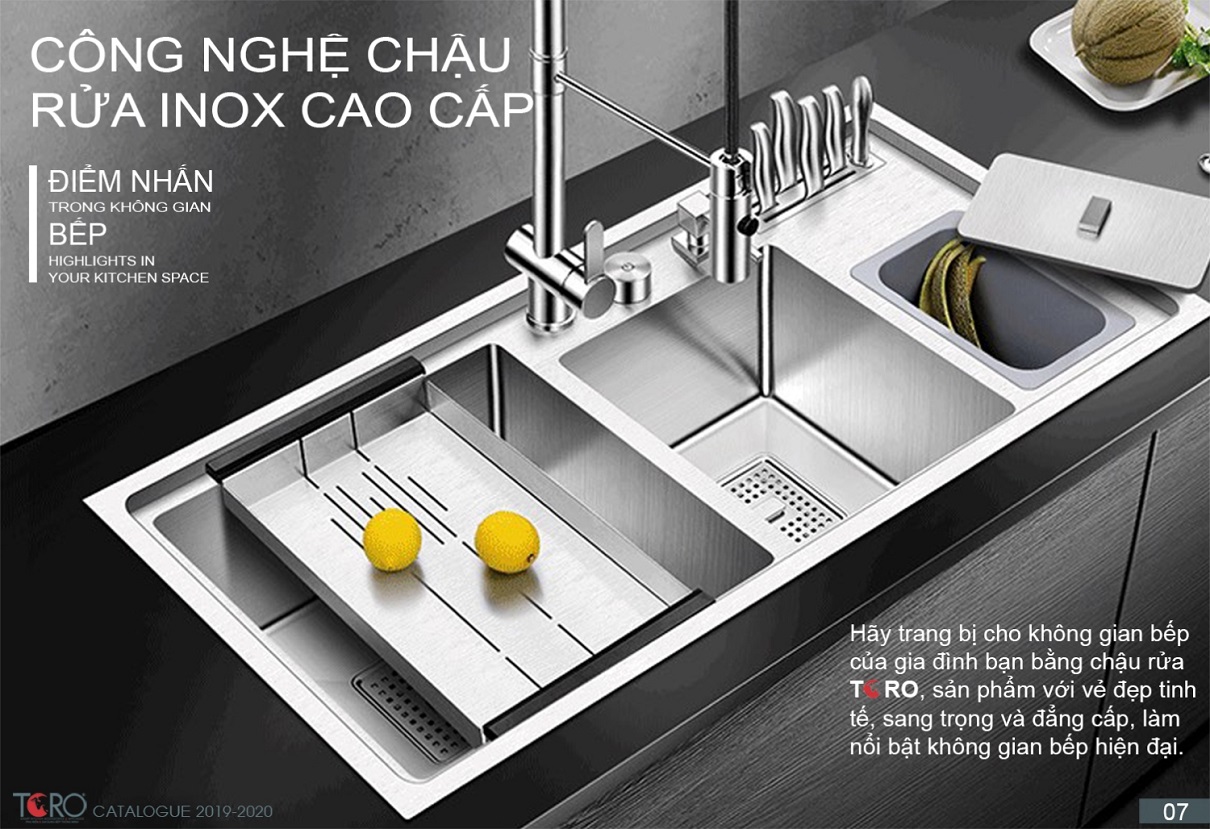 Chậu vòi rửa TORO