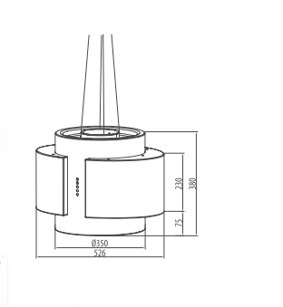 Máy Hút Mùi Độc Lập Canzy CZ 999 - 3