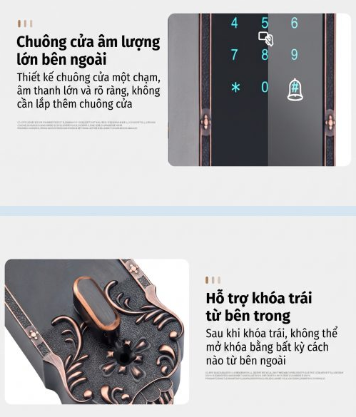 Khóa Điện Tử AVOLOCK AC-9705-G