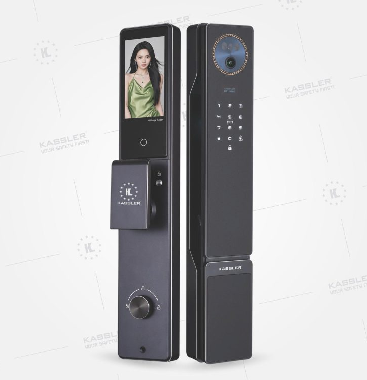 Khóa Điện Tử KASSLER KL-899 PLUS CNC BLACK APP Tuya Remote