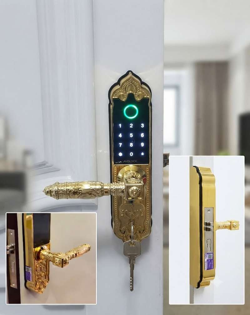 Khóa Điện Tử AVOLOCK AC-993 Gold