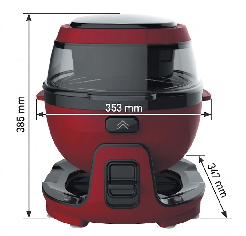 Nồi Chiên Không Dầu Canzy CZ-AF07R