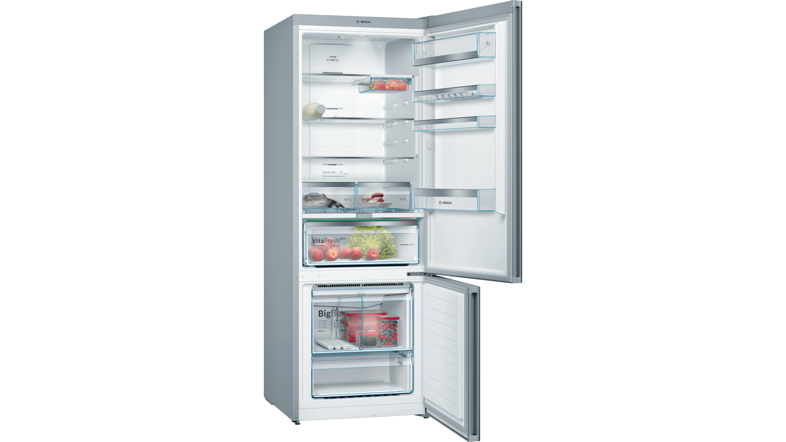 Tủ Lạnh 2 Cánh Ngăn Đá Dưới BOSCH HMH.KGN56XI40J | Series 4