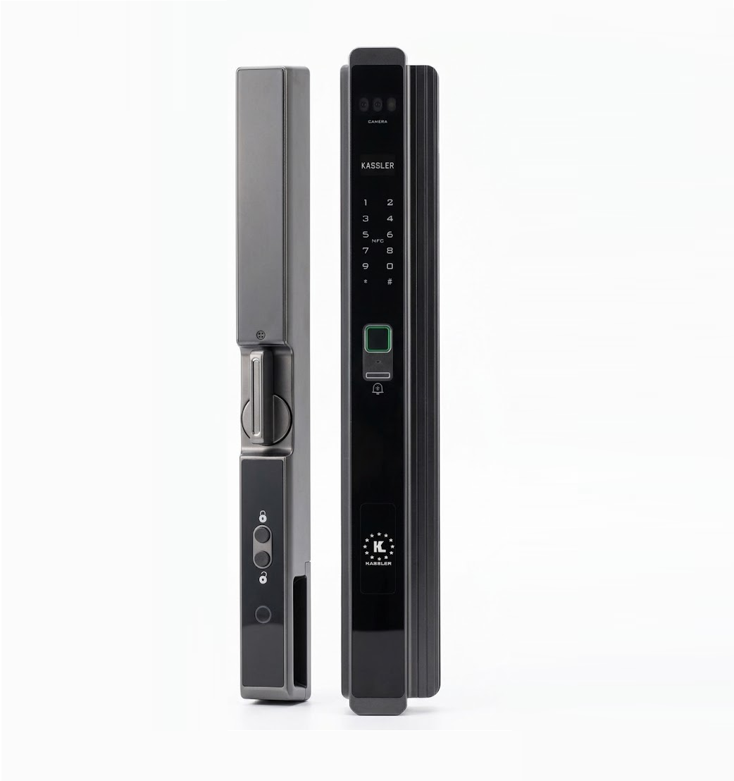 Khóa Điện Tử KASSLER KL-539 CNC VF Pro Black APP Tuya