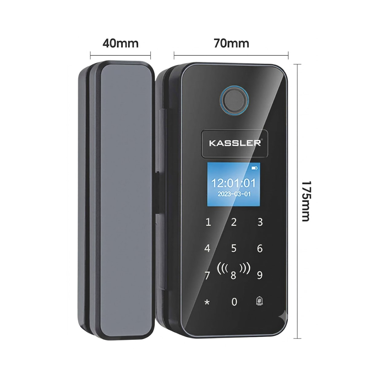 Khóa Điện Tử KASSLER KL-559 APP Tuya Bluetooth