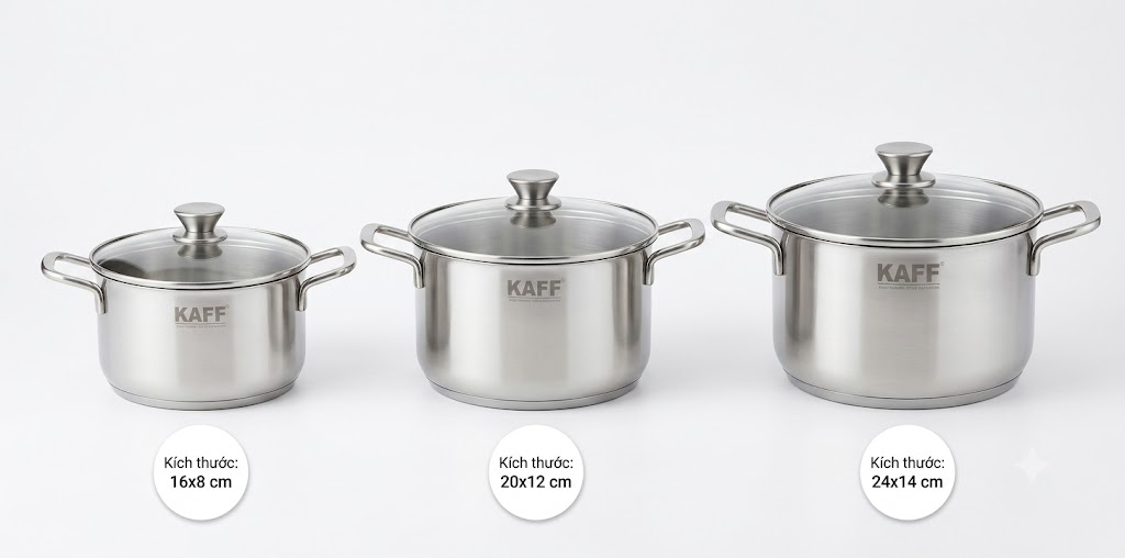 Bộ nồi KAFF KF-ST003S