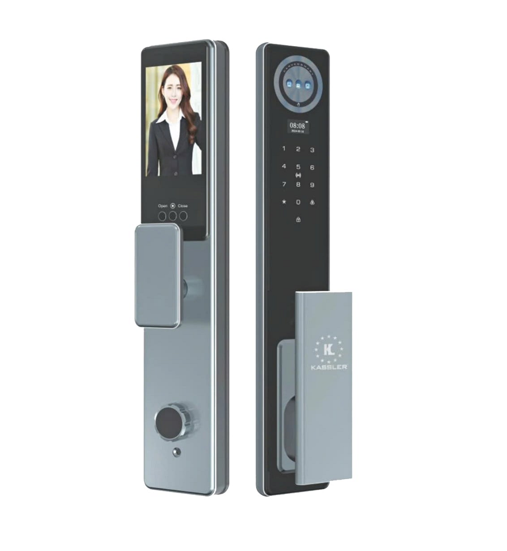 Khóa Điện Tử KASSLER KL-868 CNC BLUE GREY APP