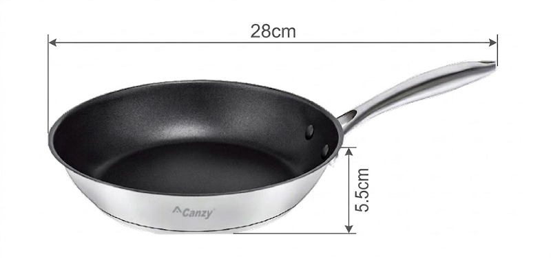 Chảo rán Canzy CZ Frypan 28