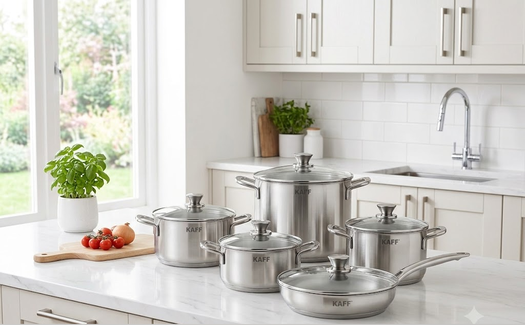 Bộ nồi chảo KAFF KF-ST00519R