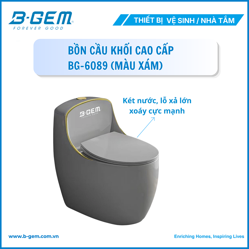 Bồn Cầu Khối B-GEM BG-6089