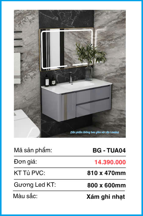 Tủ Lavabo B-GEM BG-TUA04