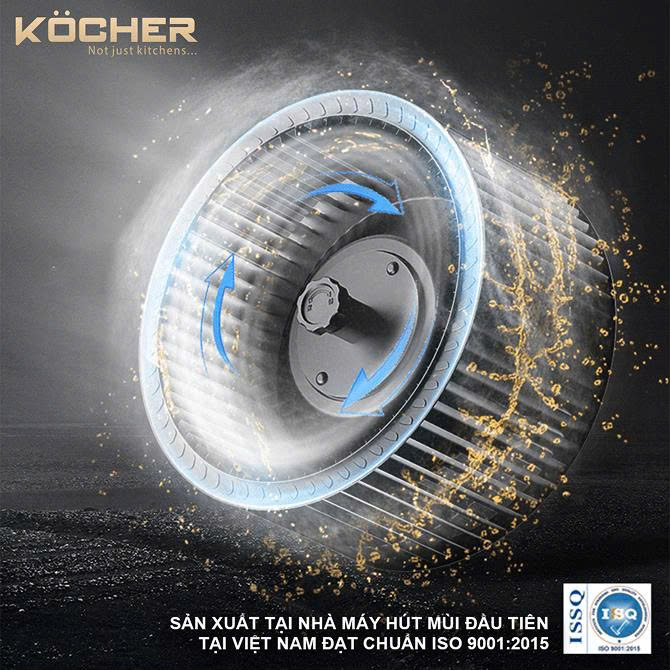 Máy Hút Mùi KOCHER TURBO X3D-666D-AUC