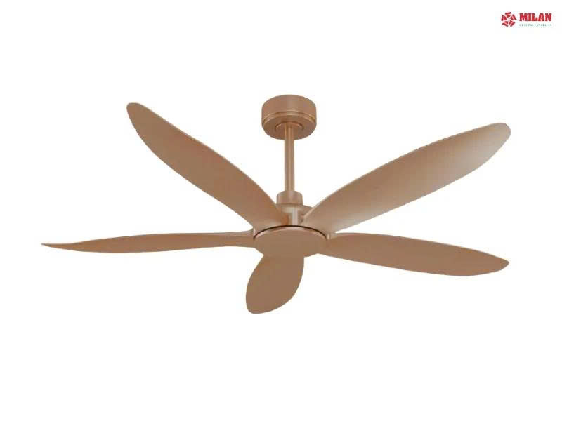 Quạt Trần FENGYE-MILAN 586 Màu Đồng Cát