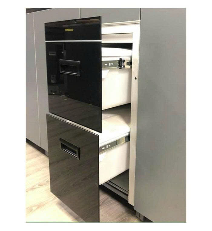 Thùng gạo gương 2 tầng EUROGOLD B322 | GB322B