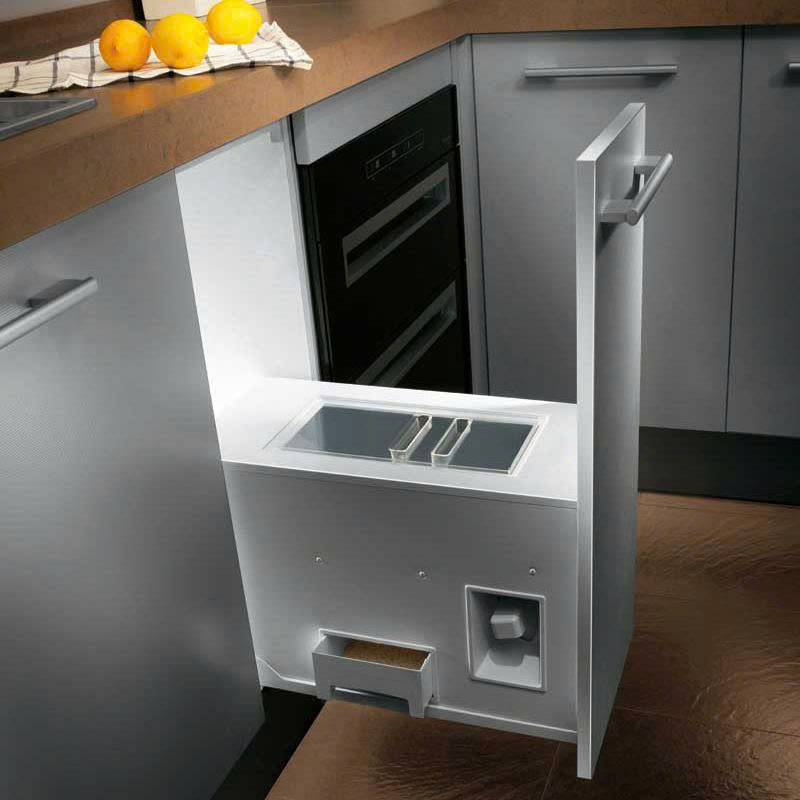 Thùng gạo nút nhấn EUROGOLD B332 | GB332W