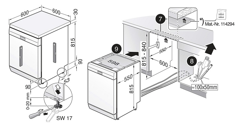 Máy rửa chén BOSCH SMS6ZCI01P | Serie 6