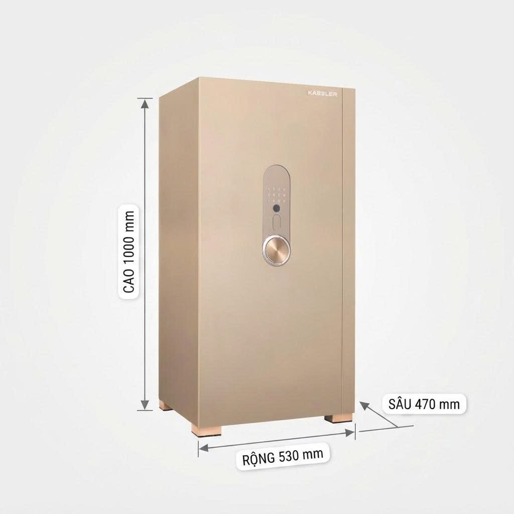 Két Sắt Thông Minh KASSLER KL-100H8 GOLD SAND
