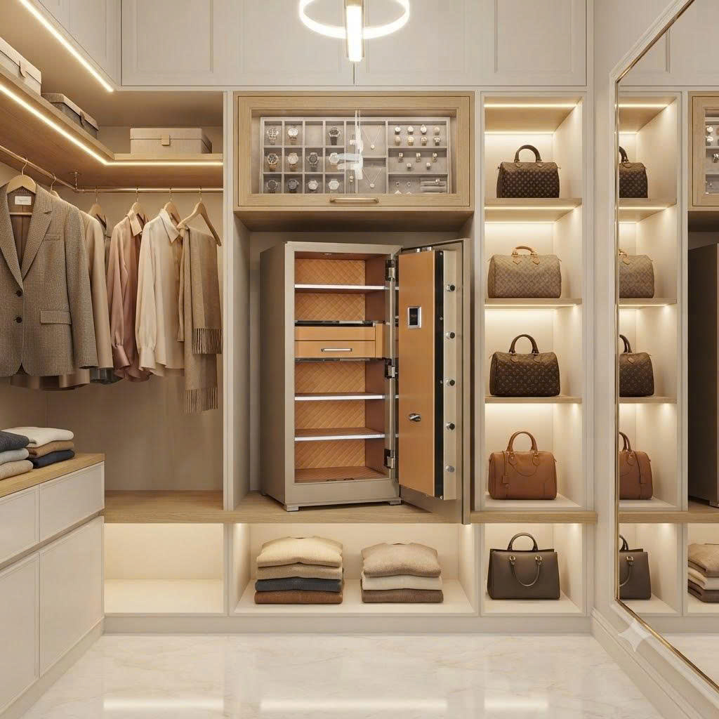 Két Sắt Thông Minh KASSLER KL-150H8 GOLD SAND