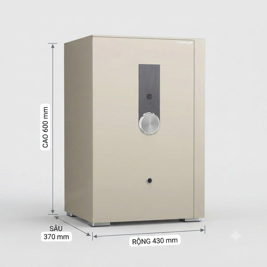 Két Sắt Thông Minh KASSLER KL-60H5 GOLD SAND