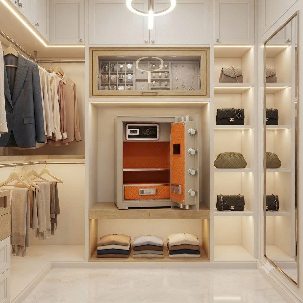 Két Sắt Thông Minh KASSLER KL-80H5 GOLD SAND