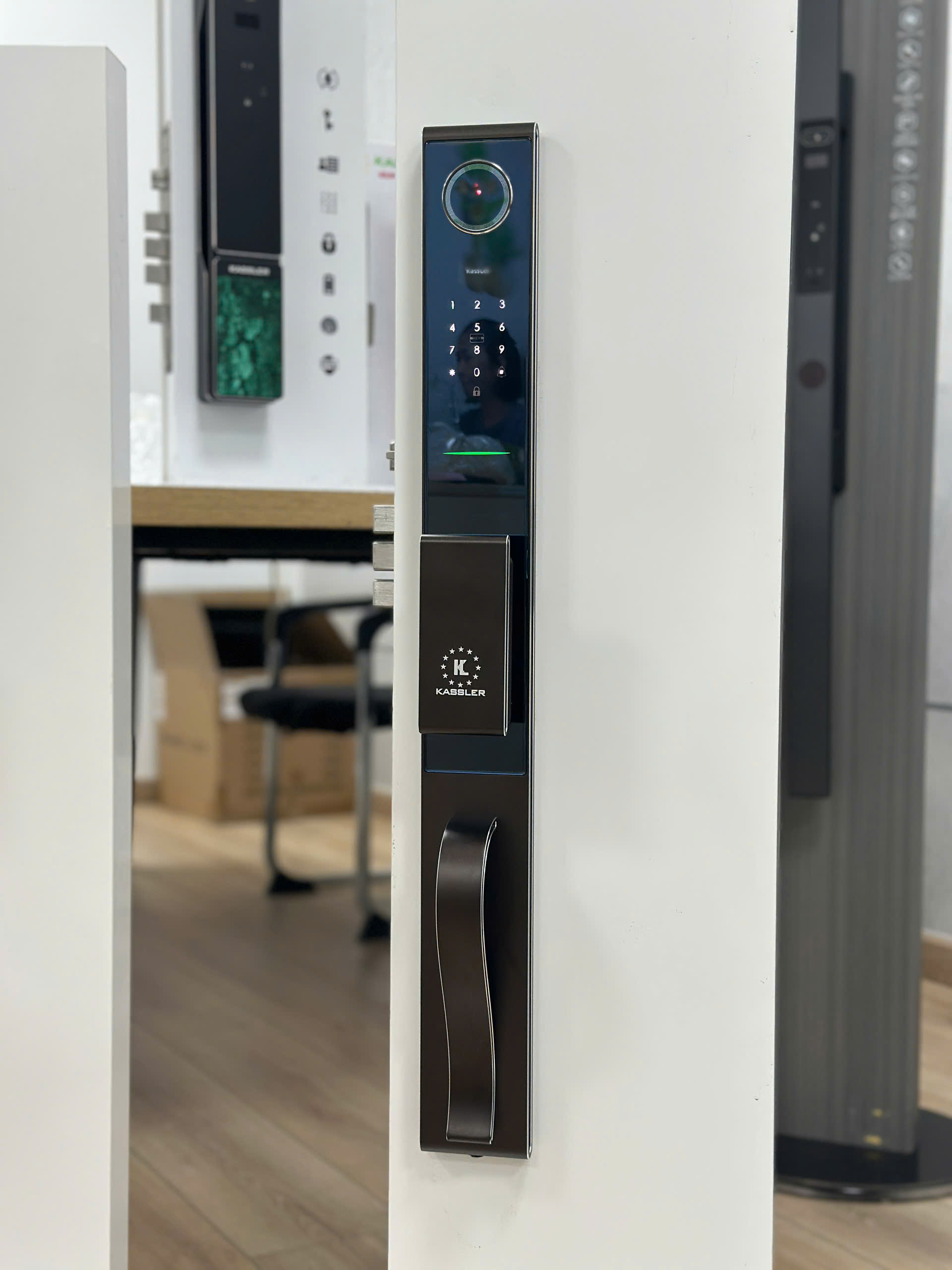 Khóa Cửa Điện Tử KASSLER KL-988 CNC COFFEE APP Tuya